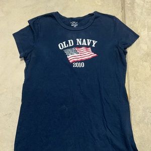 Old Navy Flag Tee